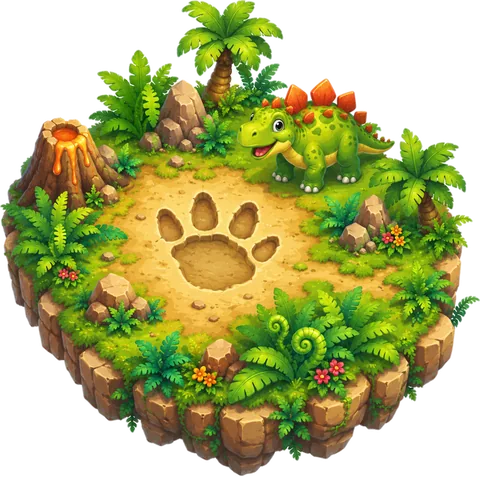 Dino Island world